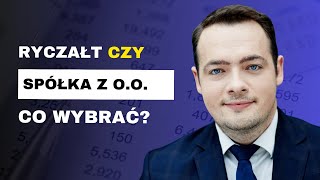 RYCZAŁT rozwiązaniem na składkę zdrowotną Czy jest LEPSZY od spółki z oo  Prawnik Wyjaśnia [upl. by Ayrb]