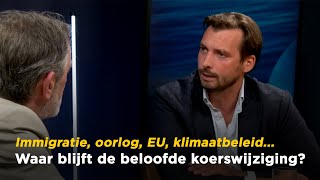 Oekraïne immigratie Covid en Europese samenwerking Baudet bij Café Weltschmerz  FVD [upl. by Hennahane]