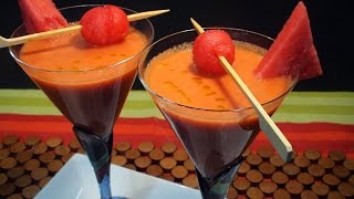 Gazpacho con sandia  La Cocina de Loli Domínguez Loli Domínguez [upl. by Adriena10]