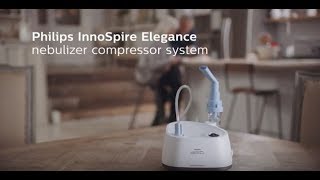 Philips InnoSpire Elegance Nebulizer How to Use Video [upl. by Vassar]