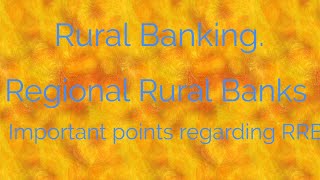 Rural Banking [upl. by Johnsson]