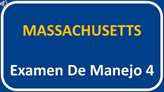 Examen De Manejo De Massachusetts 4 [upl. by Nolte]