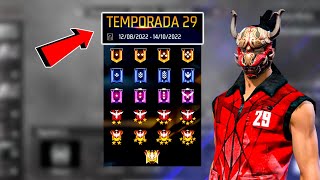 PEGUEI MESTRE TEMPORADA 9 DO OURO AO HEROICO  MELHORES MOMENTOS HIGHLIGHT FREE FIRE 2019 [upl. by Leasi271]