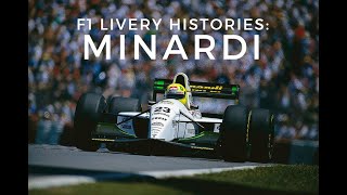 F1 Livery Histories MINARDI [upl. by Ranson]