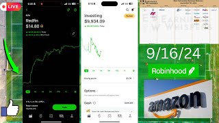 10000 Robinhood Portfolio  FDX amp LEN Earnings  SPY QQQ TSLA NVDA 📉 robinhood optionstrading [upl. by Skiba]