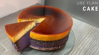 Ube Flan Cake Recipe  A Delectable Fusion of Flan and Sponge Cake [upl. by Maurreen]