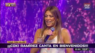 COKI RAMIREZ · COMO TODA MUJER · En VIVO · Bienvenidos a Ganar · 2024 [upl. by Rees678]