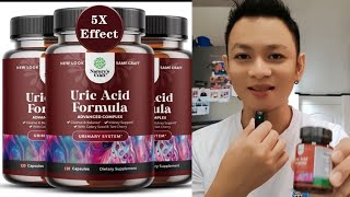 URIC ACID FORMULA ADVANCED COMPLEX HEALTH BENEFITS [upl. by Adnohsed]