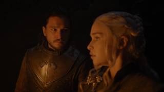 Jon Snow Shows Daenerys Targaryen the first men and white walkers [upl. by Rosaline]