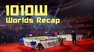 Vex Over Under  1010W Worlds Highlights  Season Recap [upl. by Ayekahs]