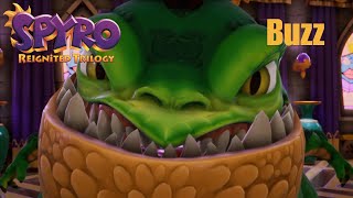 Spyro Year Of The Dragon  Buzzs Dungeon [upl. by Lilac637]