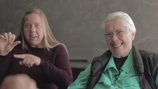 Pauline Oliveros  Video in American Sign Language ASL [upl. by Ailen746]