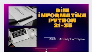 İnformatika Dim test toplu Python 2135sual dimMiq abituriyent informatika [upl. by Madlin]