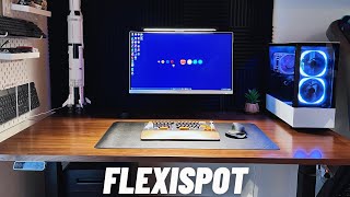 SALUTE E PRODUTTIVITÀ LAVORARE IN PIEDI CON LA SCRIVANIA FLEXISPOT E7 [upl. by Urd164]