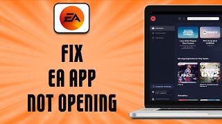 Fix EA App Error Something Went Wrong And The Service Failed To Start On PC [upl. by Gnilrad]