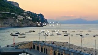 Maiori is situated along the spectacular Italian Amalfi coast [upl. by Carey]