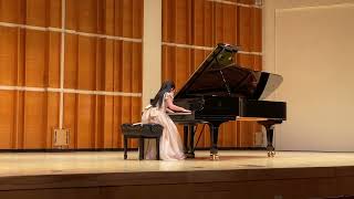 Sophie plays Sonata No34 in D Major  Polonaise in G sharp minor amp Nocturne in D flat major [upl. by Ahcsas]