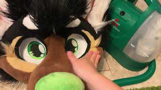 Little Green Machine Review and Demo for Fursuit Cleaning [upl. by Suiratnod]