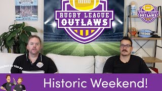 Historic Weekend  Rugby League Outlaws  NRL 2024 [upl. by Donalt338]