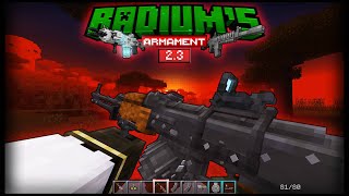 Radiums Armament v23  RPKs amp MORE Minecraft BedrockMCPE [upl. by Pool]