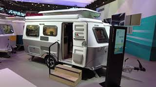 1300kg mini caravan 2024 ERIBA Touring 430 [upl. by Rosenwald]