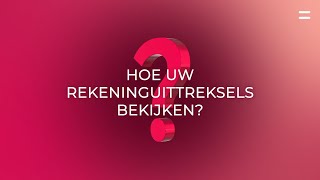 Belfius Mobile  Hoe uw rekeninguittreksels bekijken [upl. by Anirtap]