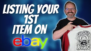 Listing Your First item on eBay Easy Step by Step Beginners Guide [upl. by Sunshine]