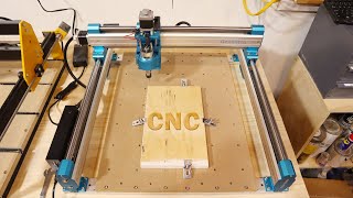 Sainsmart Genmitsu 4040 Pro CNC first run [upl. by Guinevere156]