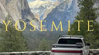 Yosemite Roadtrip  Our trip up to Yosemite National Park in our Rivian R1T and stay at Autocamp [upl. by Eveivenej]