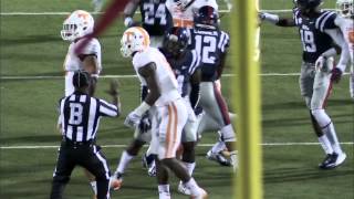 Ole Miss vs Tennessee Highlights 101814 [upl. by Assilac]