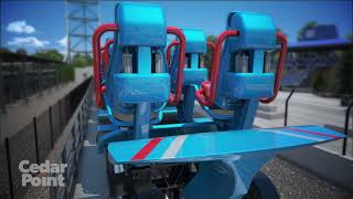 Top Thrill 2  Ride Vehicles [upl. by Klatt588]