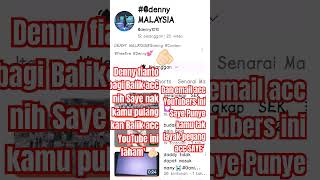 Denny fianto kamu tidak layak pegang ACC Saye bagi balik ACC SAYE musicspeedup coversongstory [upl. by Hilel]