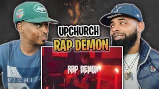 AMERICAN RAPPER REACT TO Upchurch quotRap Demonquot Rap Devil Remix Music Video [upl. by Anat]