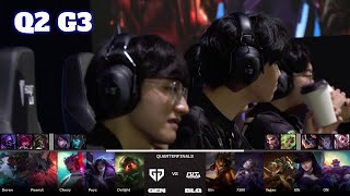 GEN vs BLG  Game 3  Quarter Finals LoL Worlds 2023  GenG vs Bilibili Gaming  G3 full [upl. by Aronas260]