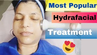 Hydrafacial  Step by Step Hydrafacial Tutorial  Skin Whitening Treatment [upl. by Bessy]