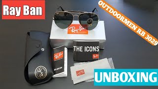 RayBan Outdoorsman RB 3029 unboxing [upl. by Burgener]