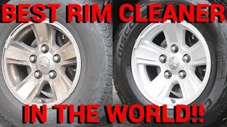 BEST RIM CLEANER IN THE WORLD And FREE [upl. by Sanoy]