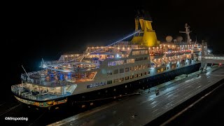 SAGA PEARL II  last call in Bremerhaven for ever  4K [upl. by Gassman]