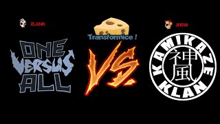 transformiceX1 TRIBO 1VSALL VS SQUAD KAMIKAZE [upl. by Schwing251]