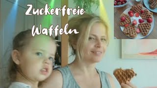 Zuckerfreie Waffeln mit Gemüse in 20 Minuten🧇 BLWBabywaffeln😋Gemüsewaffeln Nachtisch oder Unterwegs [upl. by Mcnutt]