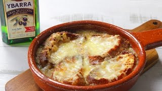 Sopa de cebolla gratinada [upl. by Reinold]