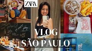 Vlog em São Paulo  Hamburgueria Seven Kings Bê Hotel Shopping Pátio Higienópolis e Outback Steak [upl. by Rossi]