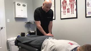 Tailbone Pain Relief with chiropractic adjustment [upl. by Tore147]