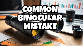 Binoculars diopter right eye adjustment A common mistake made [upl. by Foster]