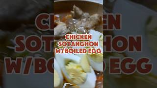 Simple Chicken Sotanghon Recipe with Boiled Egg Beginner Friendly shorts sotanghonrecipe [upl. by Varden]