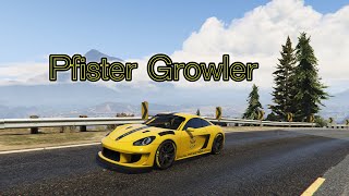 CUSTOM PFISTER GROWLER  GTA ONLINE [upl. by France]