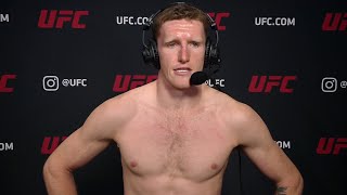 UFC 260 Jamie Mullarkey  quotHe Brought the Best Out of Mequot  PostFight Interview [upl. by Lyns]