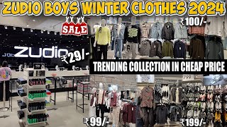 Zudio Winter Collection 2024🤯 NEW CLOTHES  Zudio Boys Winter Clothes 2024  Zudio Vlog 2024 [upl. by Notnel]