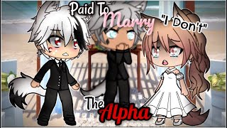 Paid To Marry The Alpha  Gacha Life  GLMM  Part 2 [upl. by Eimmis]