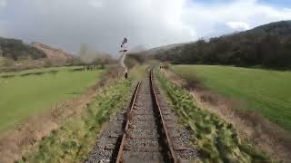 Corwen to Llangollen  4K Train Journey in Wales [upl. by Suicul]